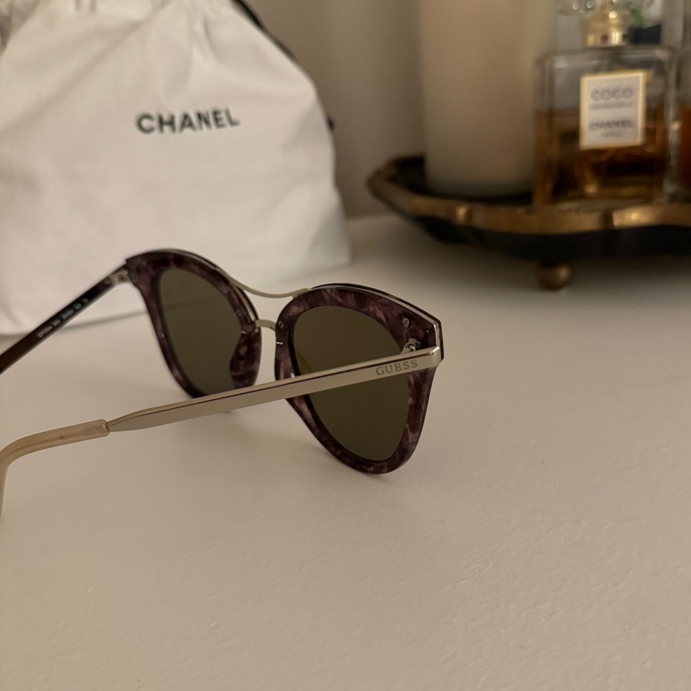 Guess Sunglasses with Blue Lenses